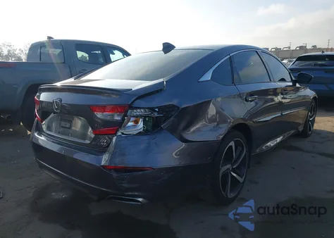 2018 Honda Accord Sport 2.0T from USA, damaged, VIN 1HGCV2F38JA016861